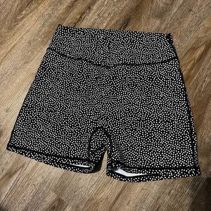 XL black bossy shorts